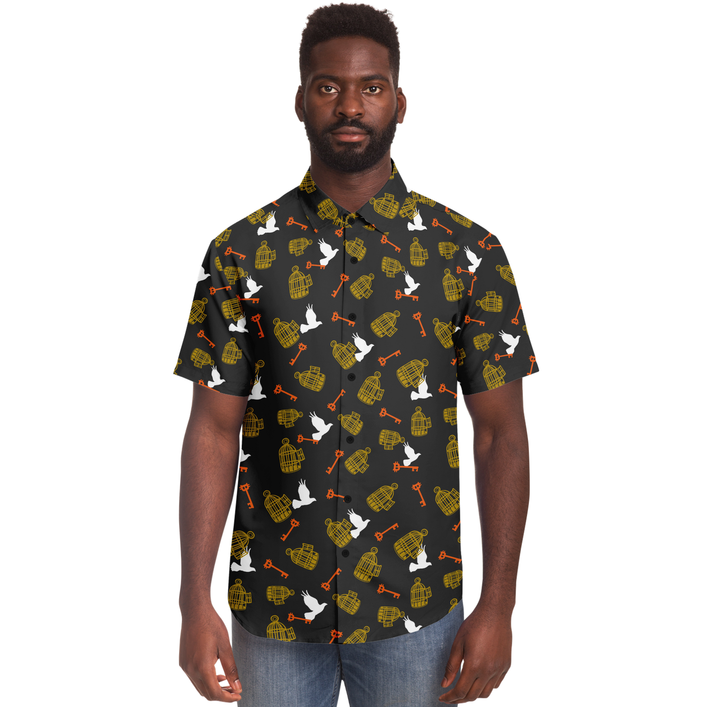 Liberates Short-Sleeve Charcoal