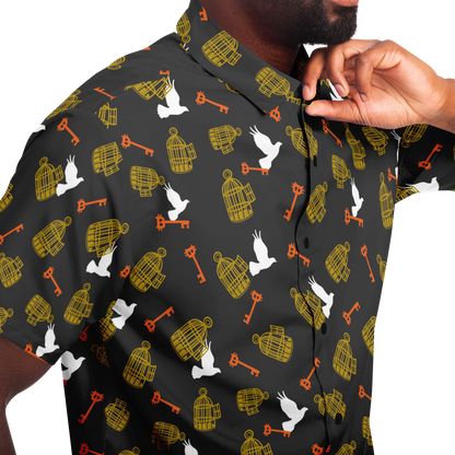 Liberates Short-Sleeve Charcoal