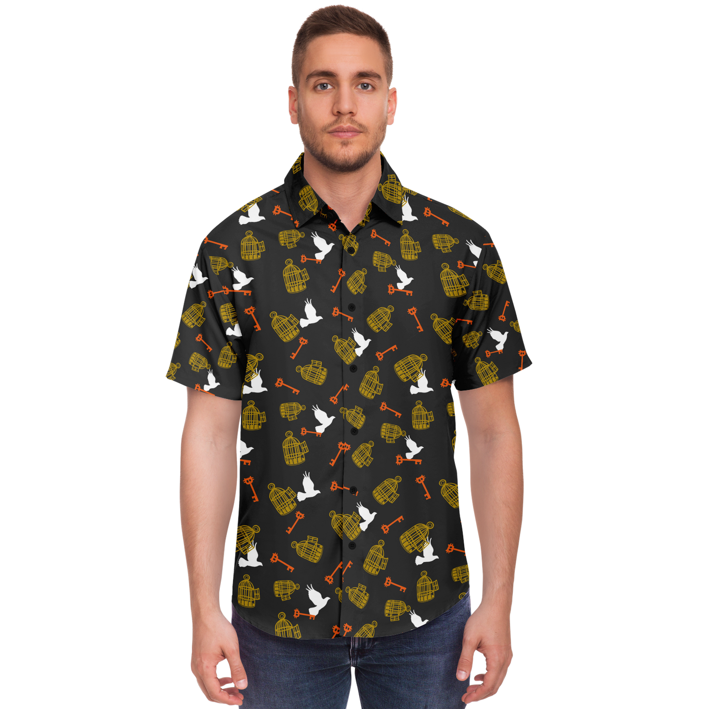 Liberates Short-Sleeve Charcoal